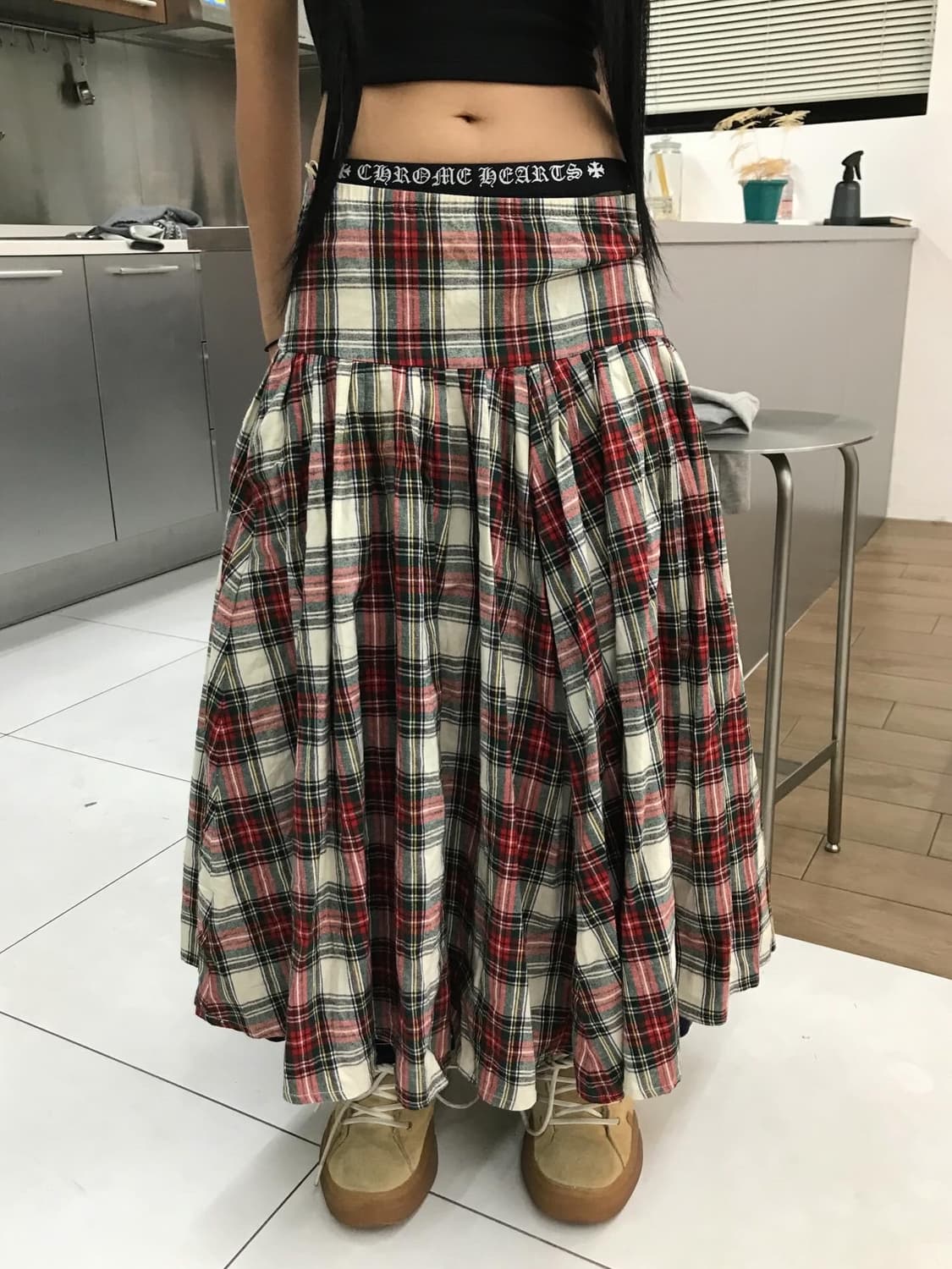 Supreme Box Logo Crewneck Pale Yellow - 상품이미지3