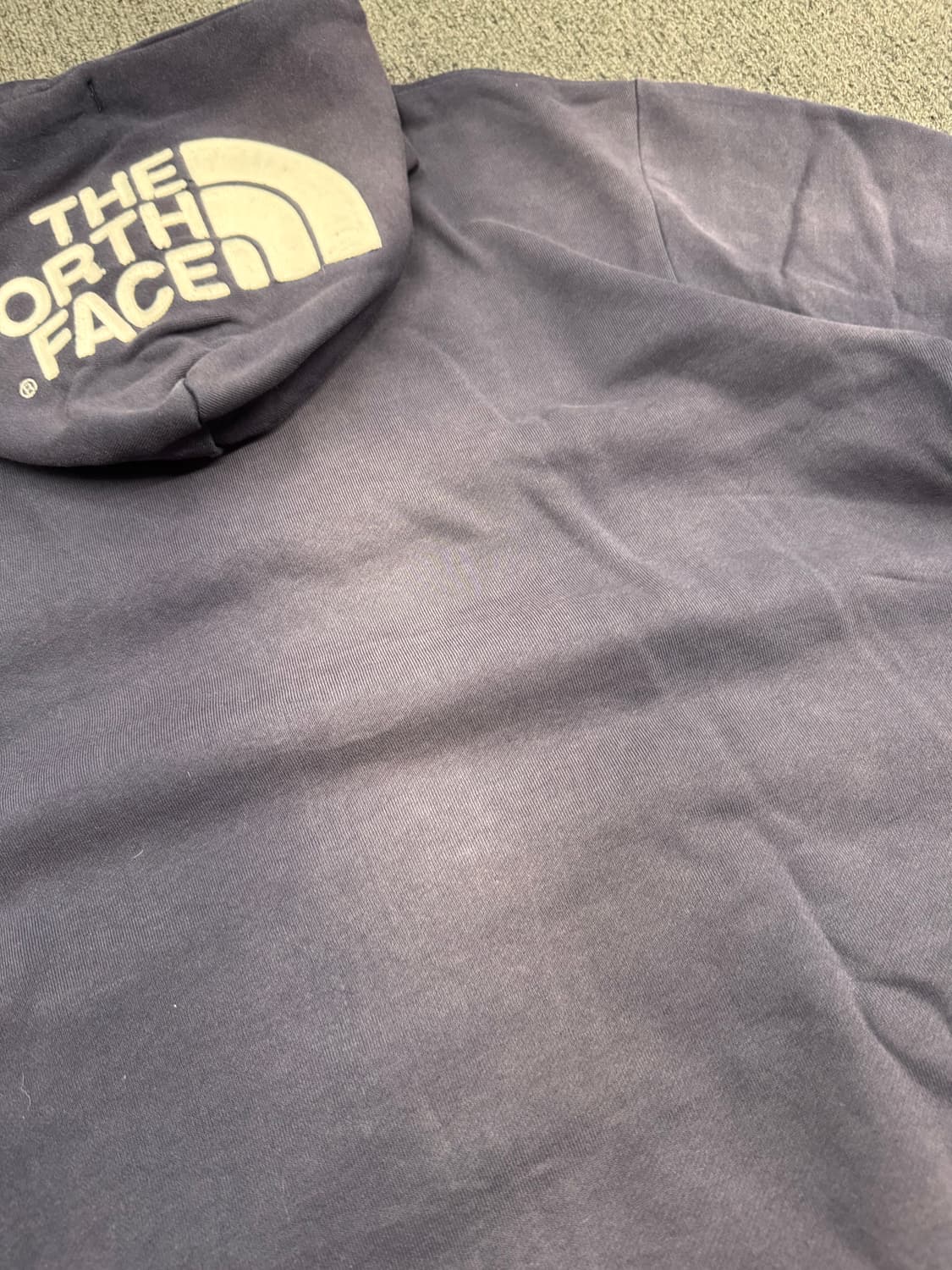 L)노스페이스 빈티지 후드 자수 포인트 네이비 후드집업 상품이미지9