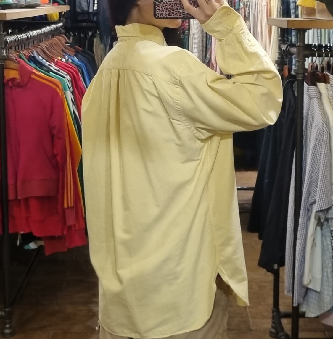 [Hi] polo 폴로 긴팔 셔츠 옐로우 상품이미지5