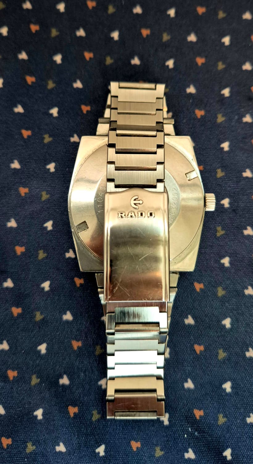 RADO Silver Sabre 빈티지 오토매틱 시계 상품이미지5