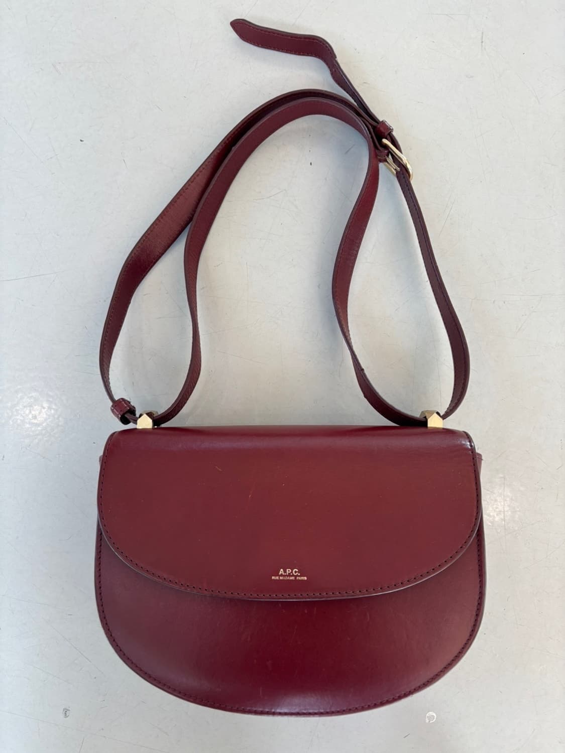 Vintage A.P.C Leather Bag 상품이미지2