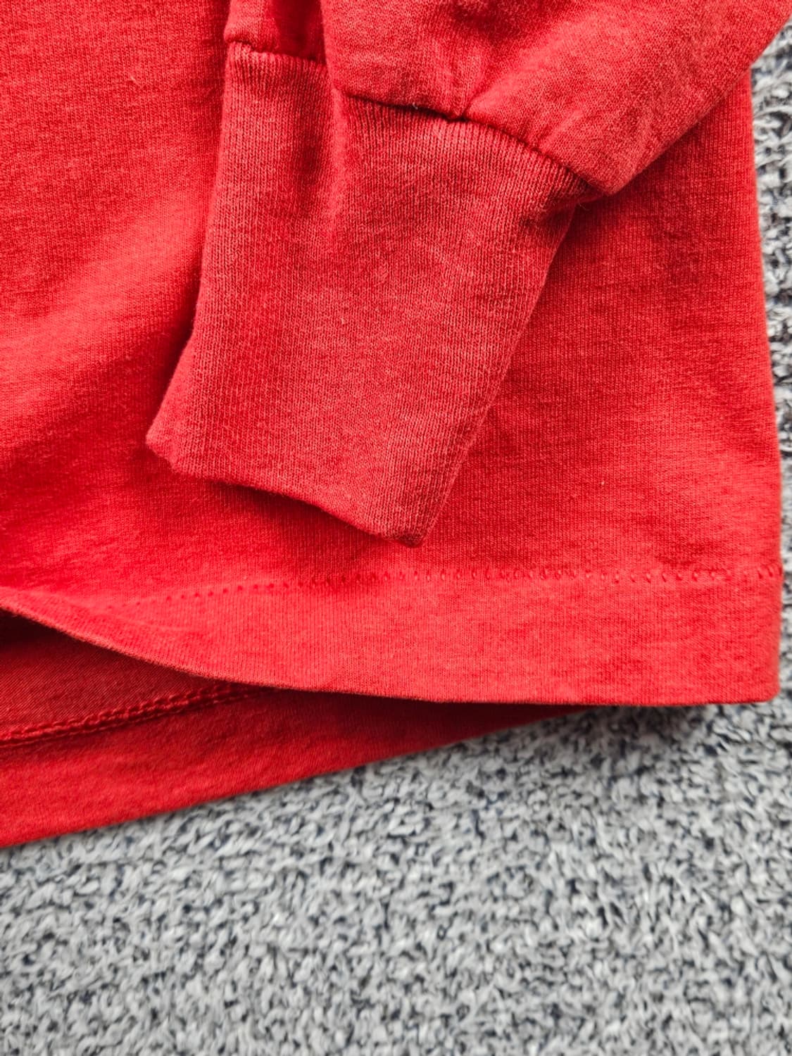 80~90's USA 프룻오브더룸 싱글스티치 롱슬리브 (XL)/11120 상품이미지5