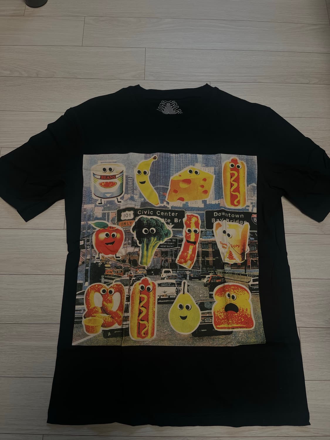 팔라스 야채 반팔티 L 상품이미지2