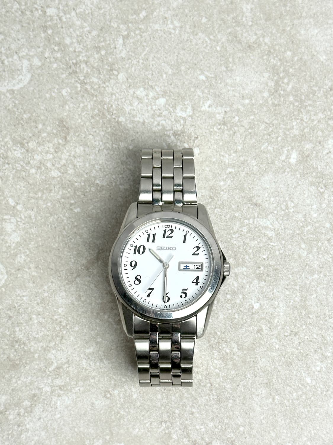 세이코 데이데이트 워치 (한자 요일 표기) 상품이미지2