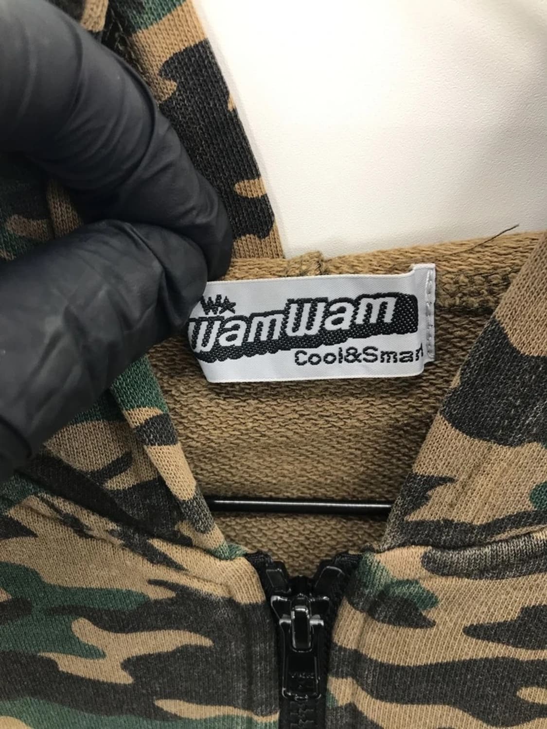 WAMWAM Boys Camo Zip Hoodie 상품이미지7