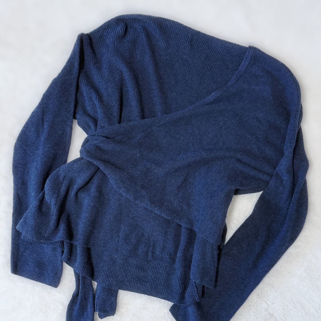 Jeanasis 갸루깔 딱붙 트위스트 가디건  상품이미지5