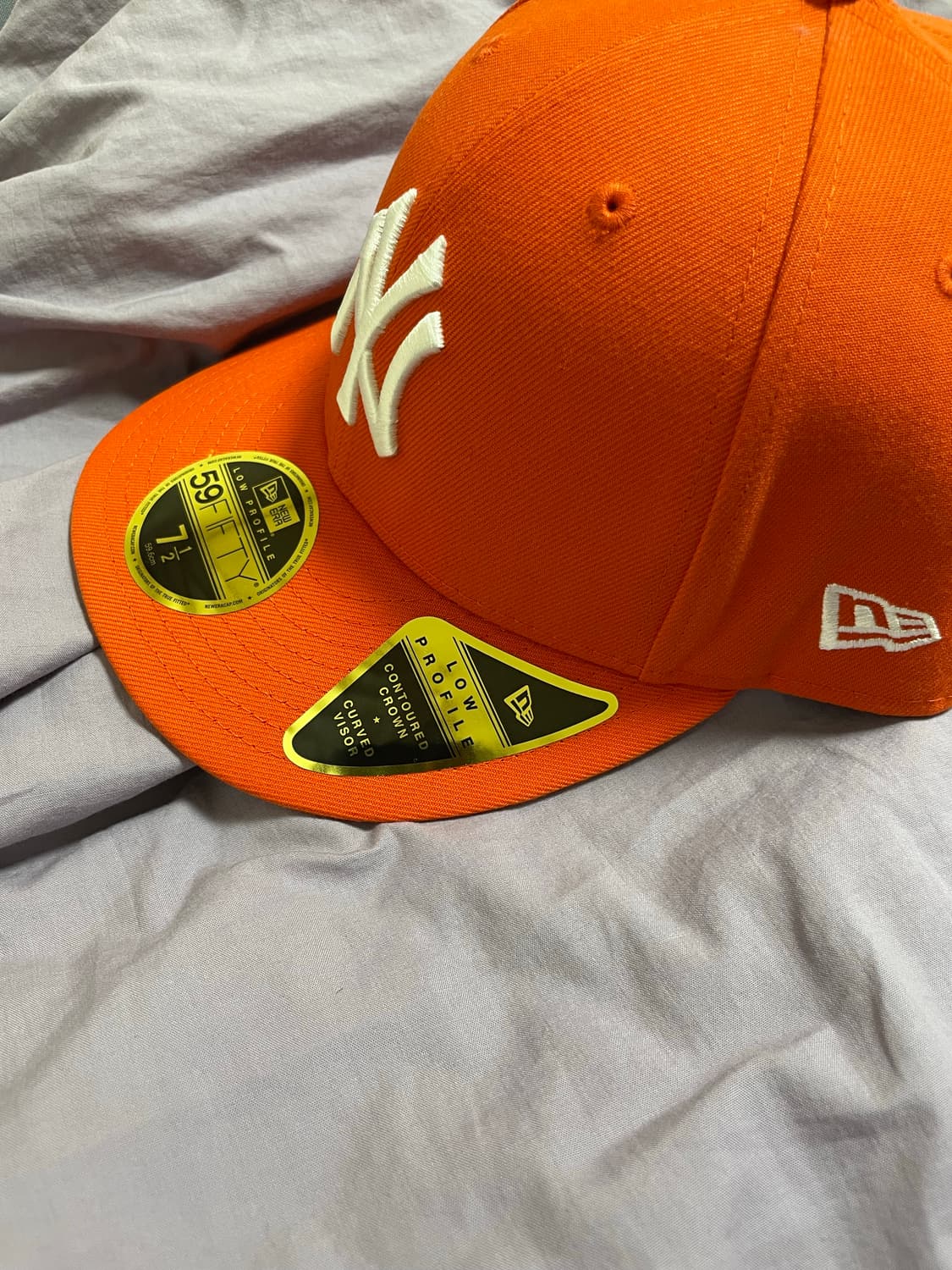 뉴에라 뉴욕양키스 베이직 로우프로파일 오렌지 상품이미지4