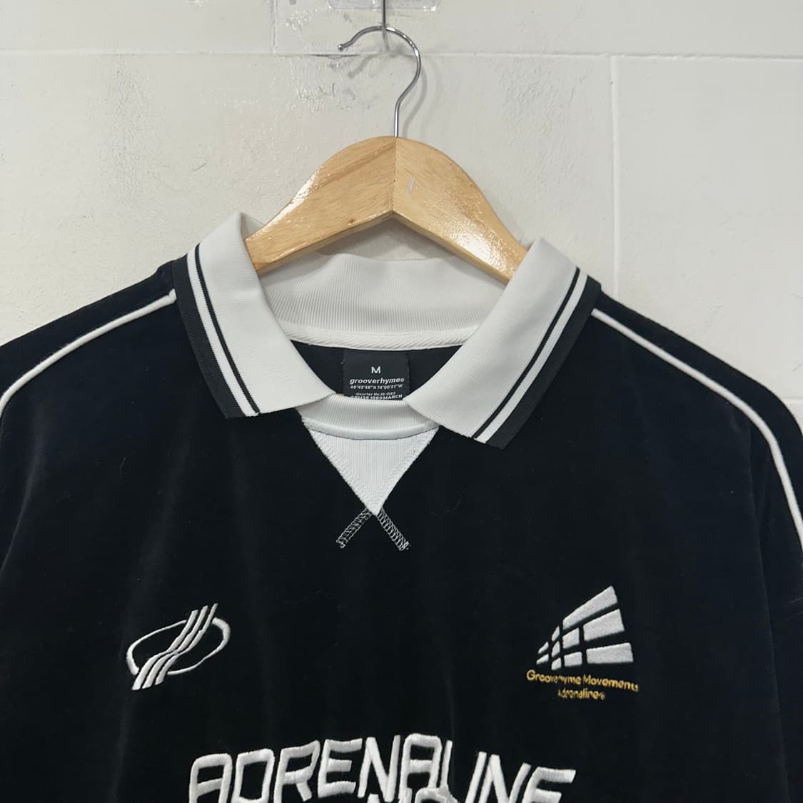 그루브라임 벨벳 맨투맨 상품이미지2