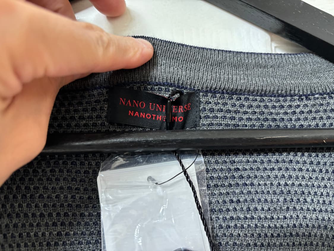 일본 나노유니버스 가디건 xl 미사용 상품이미지6