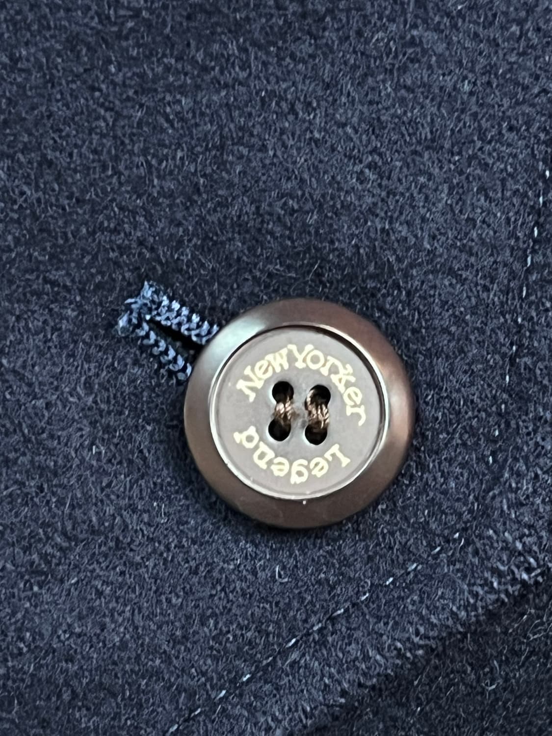 New Yorker 네이비 울 혼방 봄버 자켓 L 상품이미지8