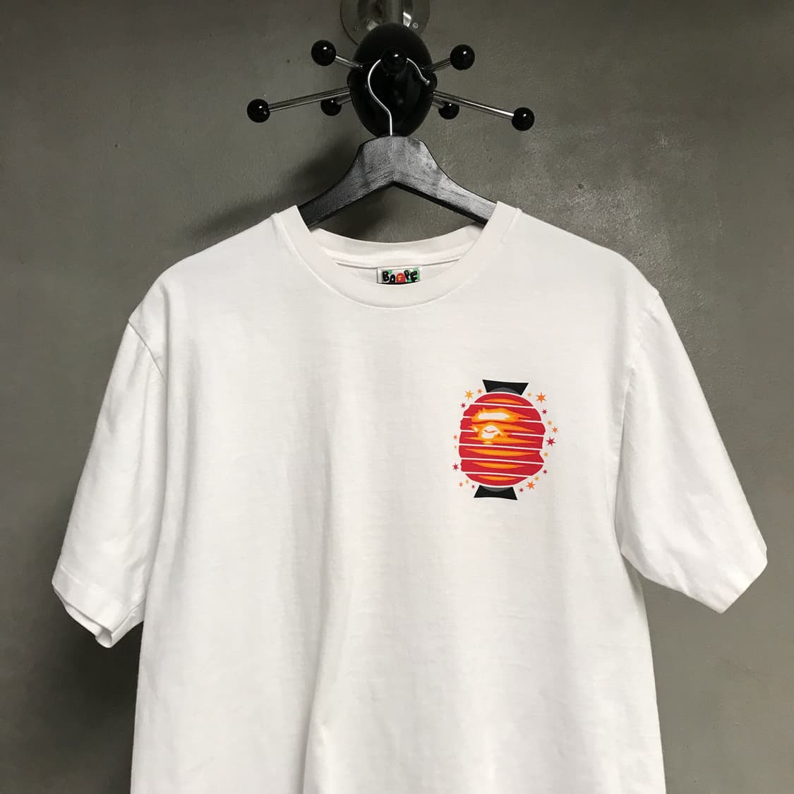 베이프 화이트 반팔 티셔츠 L 상품이미지2