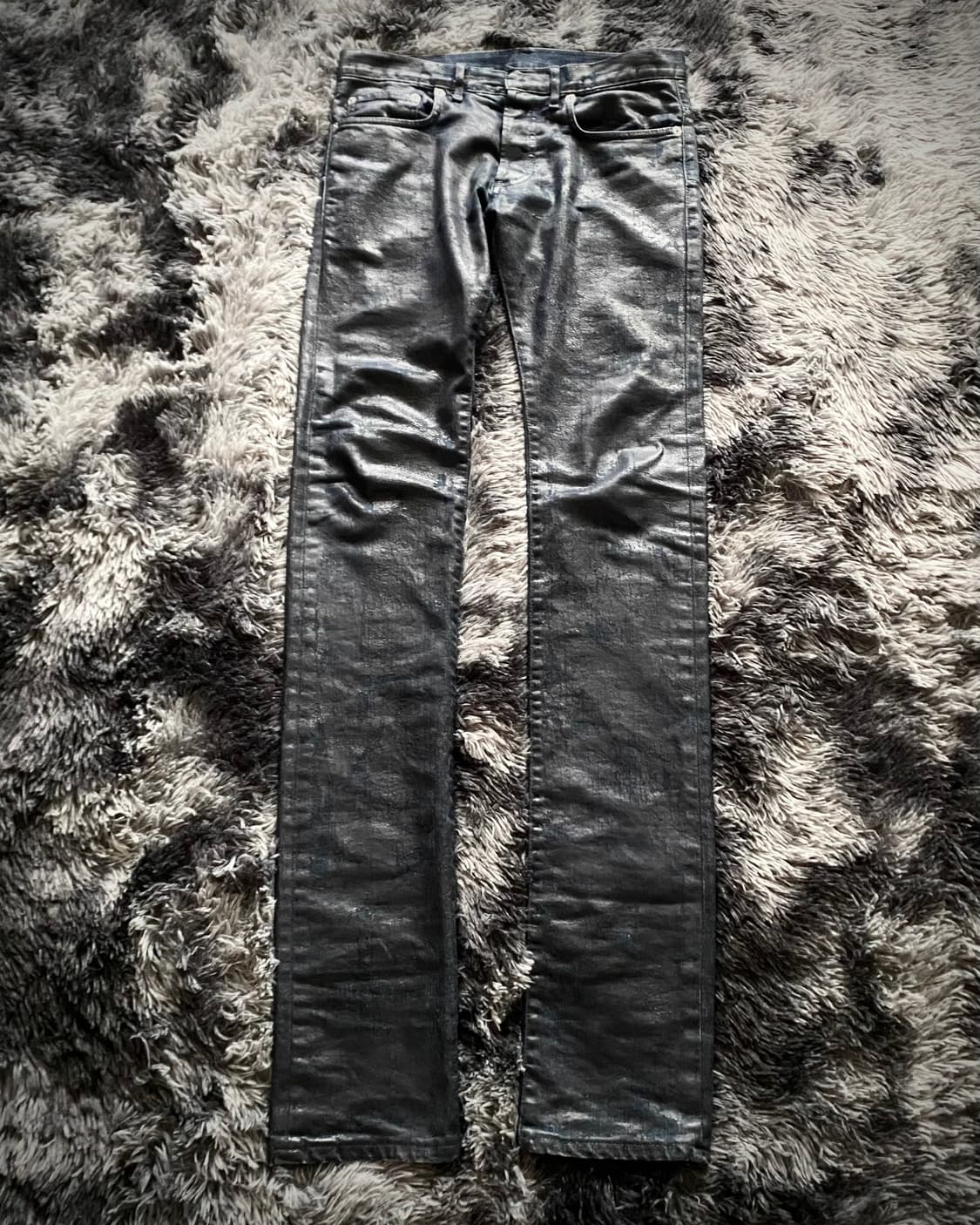 Dior Homme mud-coated jeans 상품이미지3