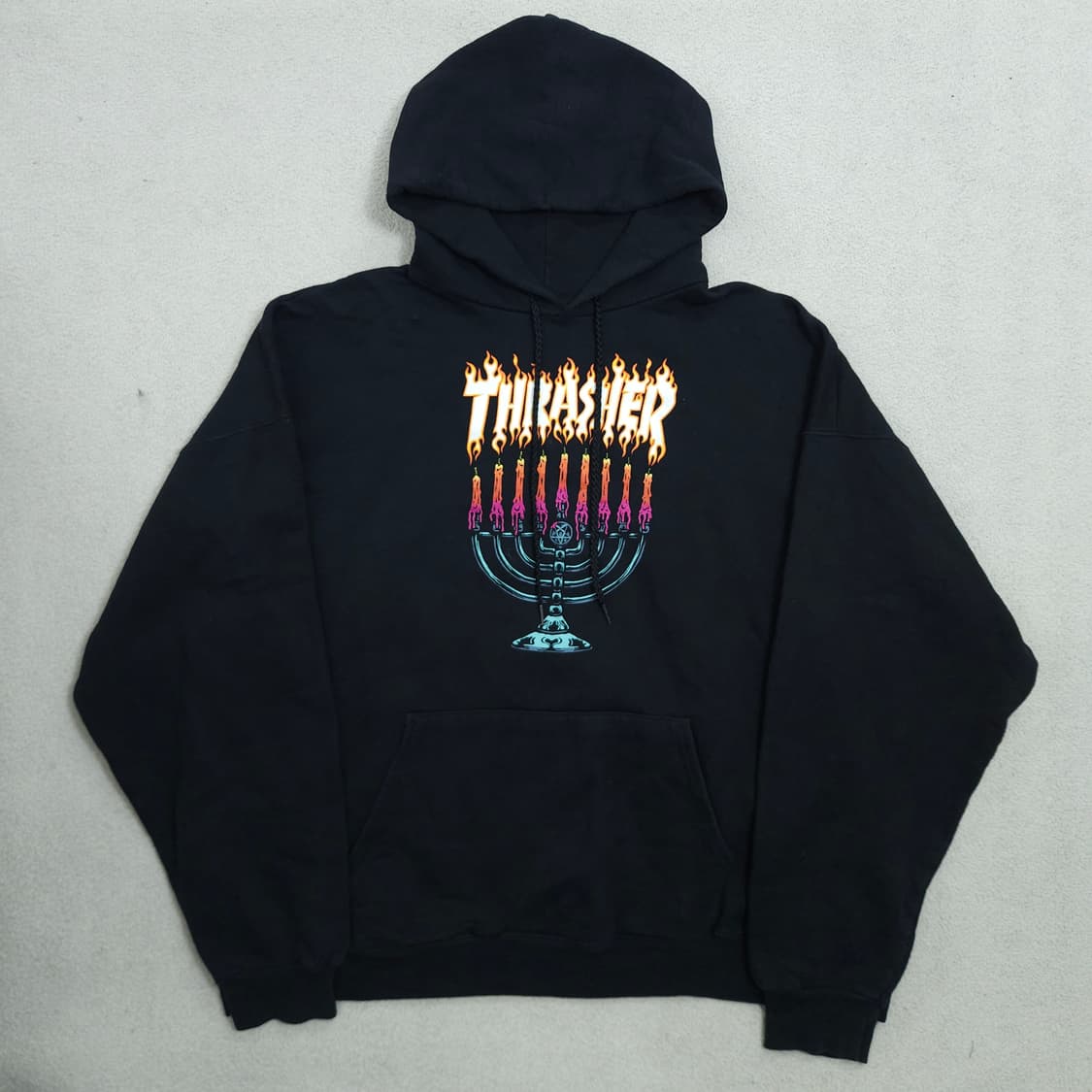 트레셔 메노라 후드 XL 블랙 상품이미지2