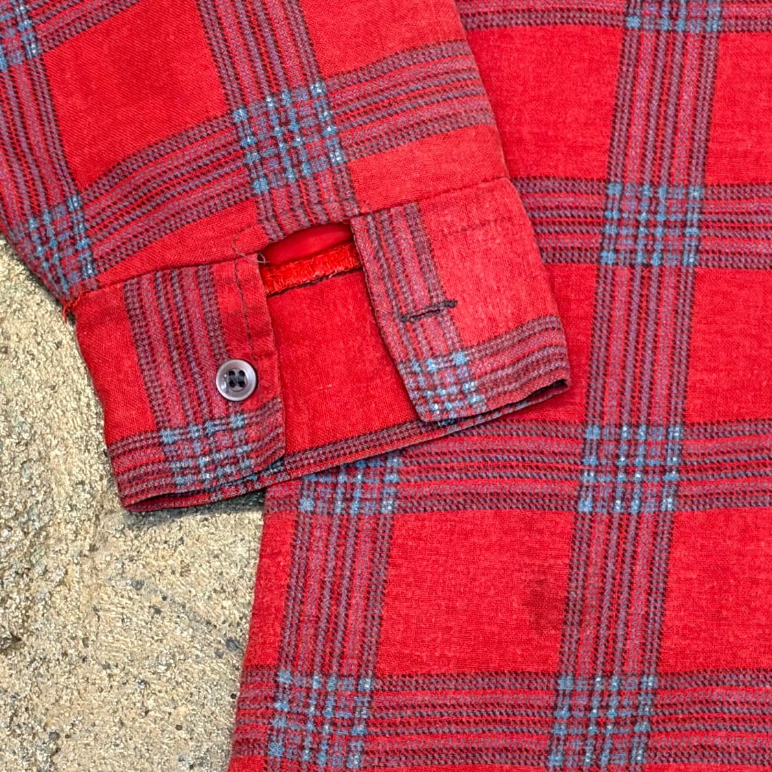 90s 미국 빈티지 에스티존스베이 패딩 체크셔츠 상품이미지4