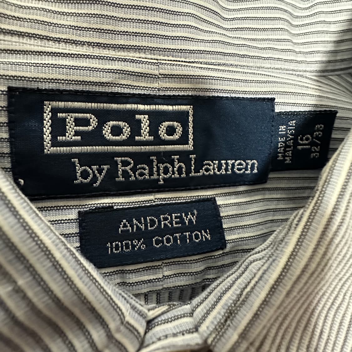 POLO RALPH LAUREN cotton shirt 상품이미지3