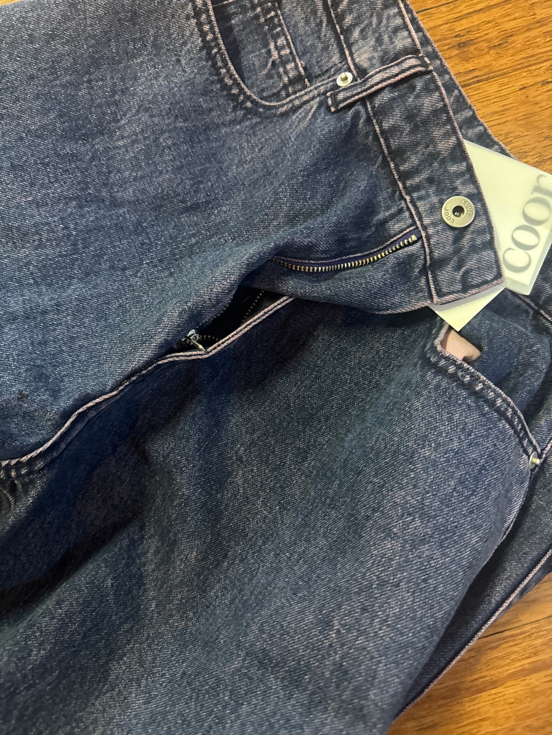 쿠어 루즈핏 틴트 진스(딥퍼플) M,L 새상품 상품이미지2