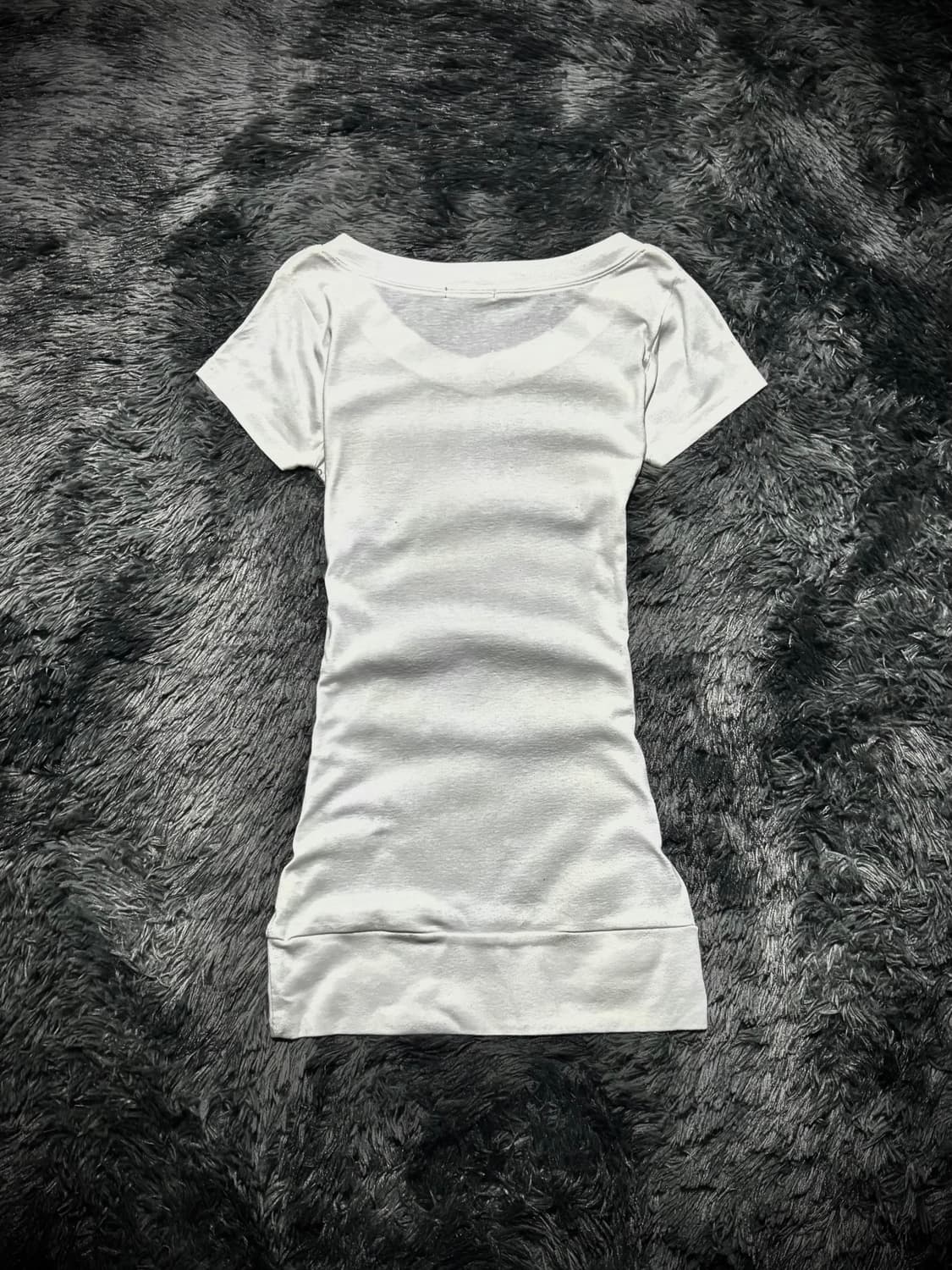 화이트 이글 프린팅 레터링 반팔 티셔츠 상품이미지2