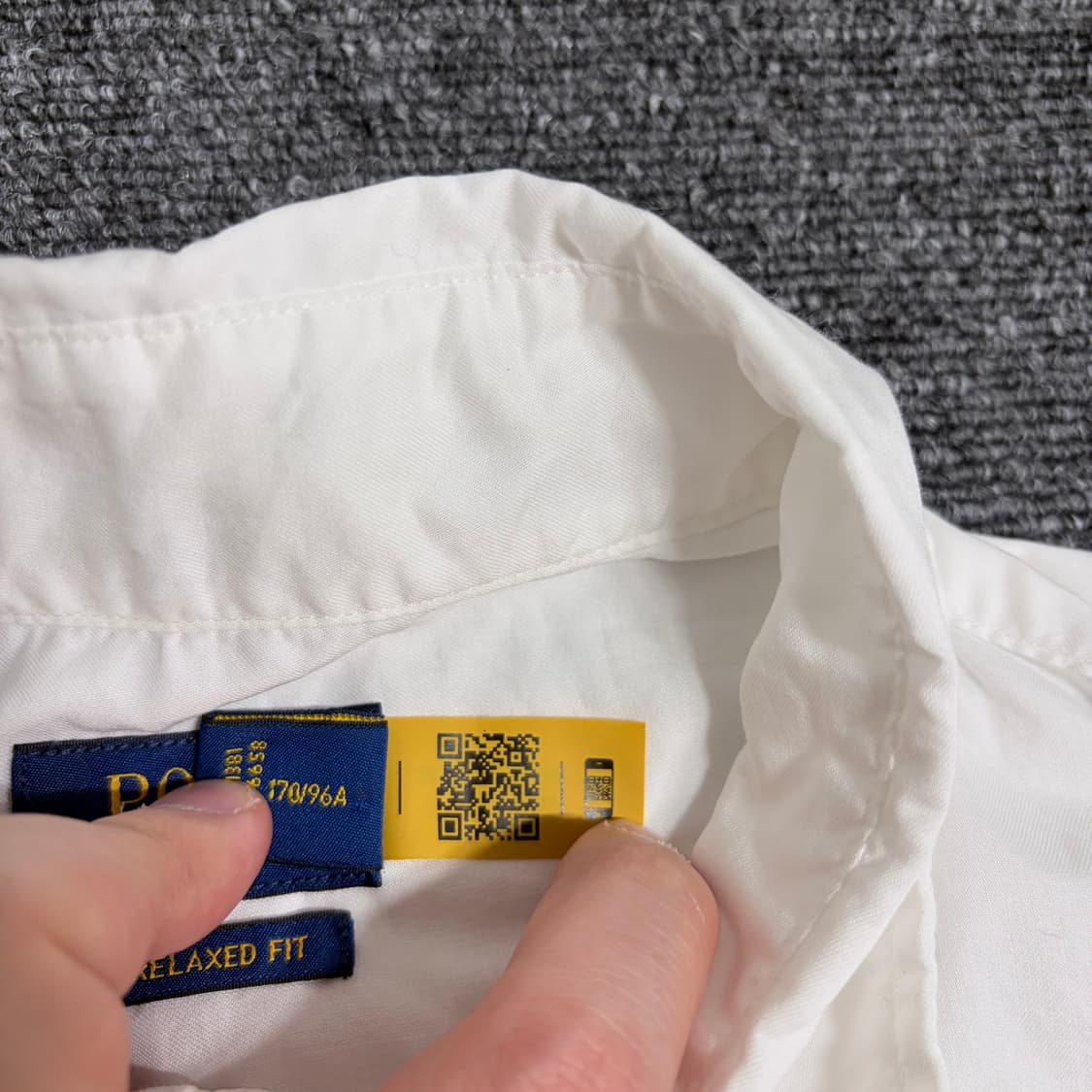 폴로 랄프로렌 릴렉스드핏 코튼 셔츠 상품이미지5