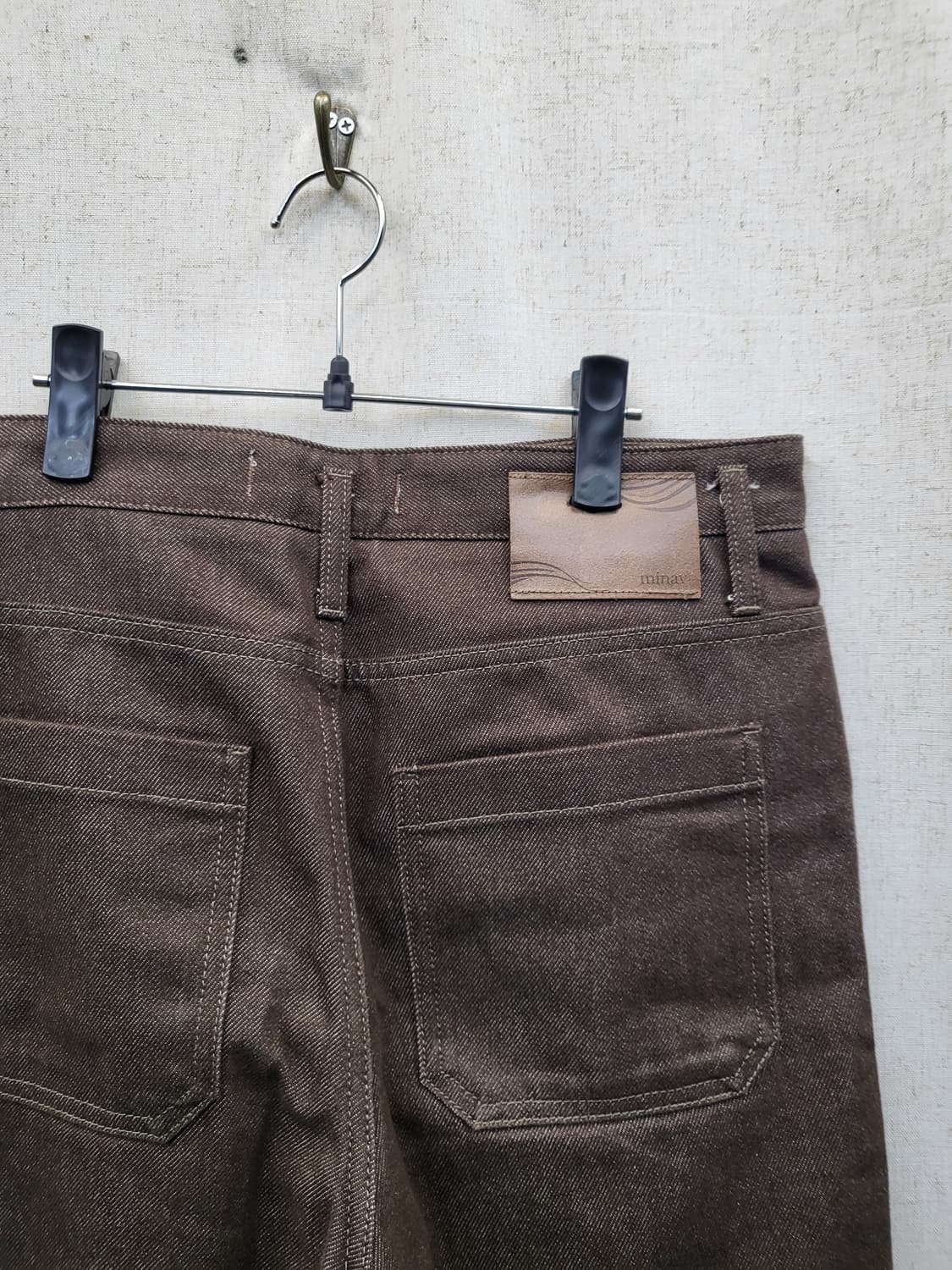 미나브 원턱 카운터 데님팬츠 상품이미지4