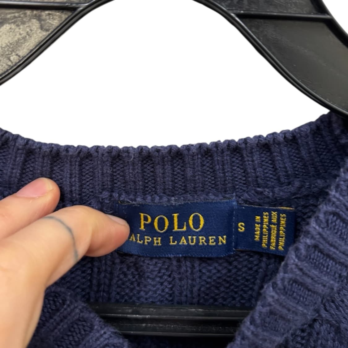 폴로랄프로렌 케이블 반팔니트 상품이미지4