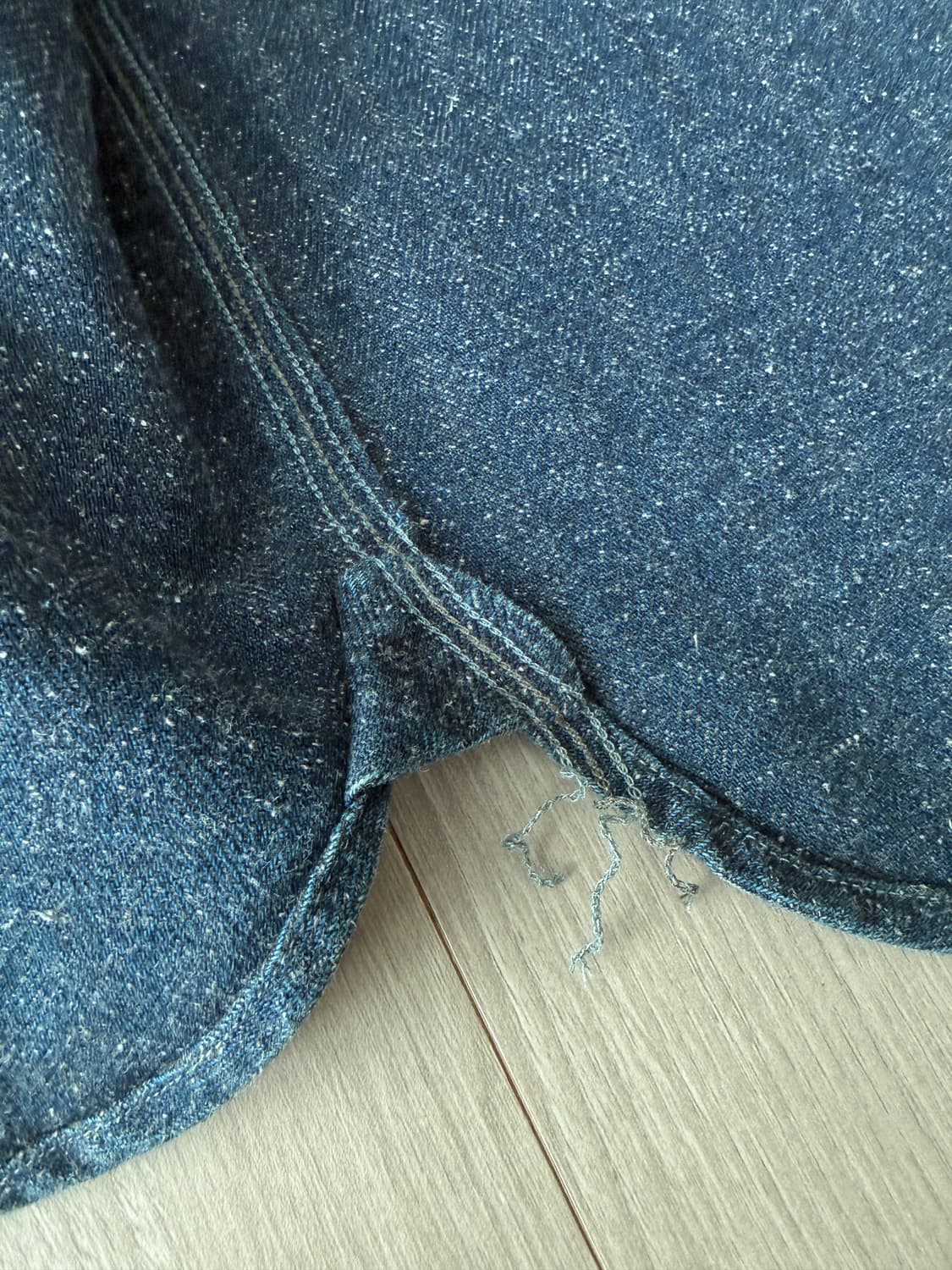 예전모델 rrl 더블알엘 인디고 워크 셔츠 xl 상품이미지5