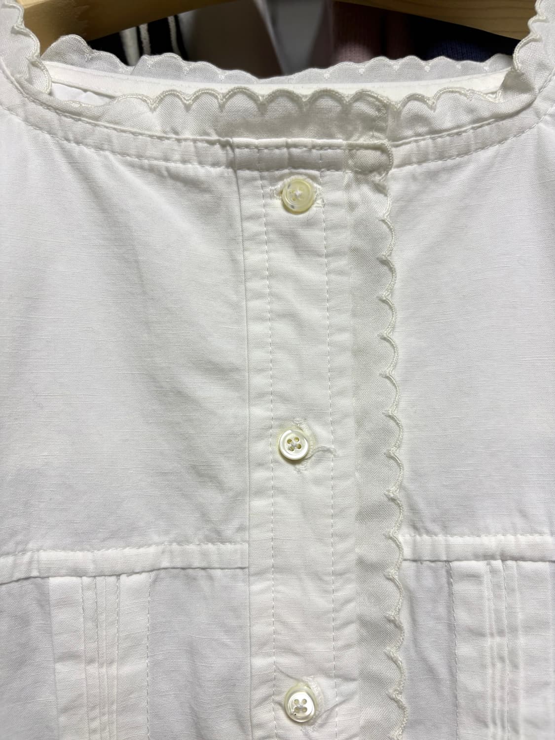 [얼바닉30] 앙시엔느 블라우스 (white) 상품이미지4