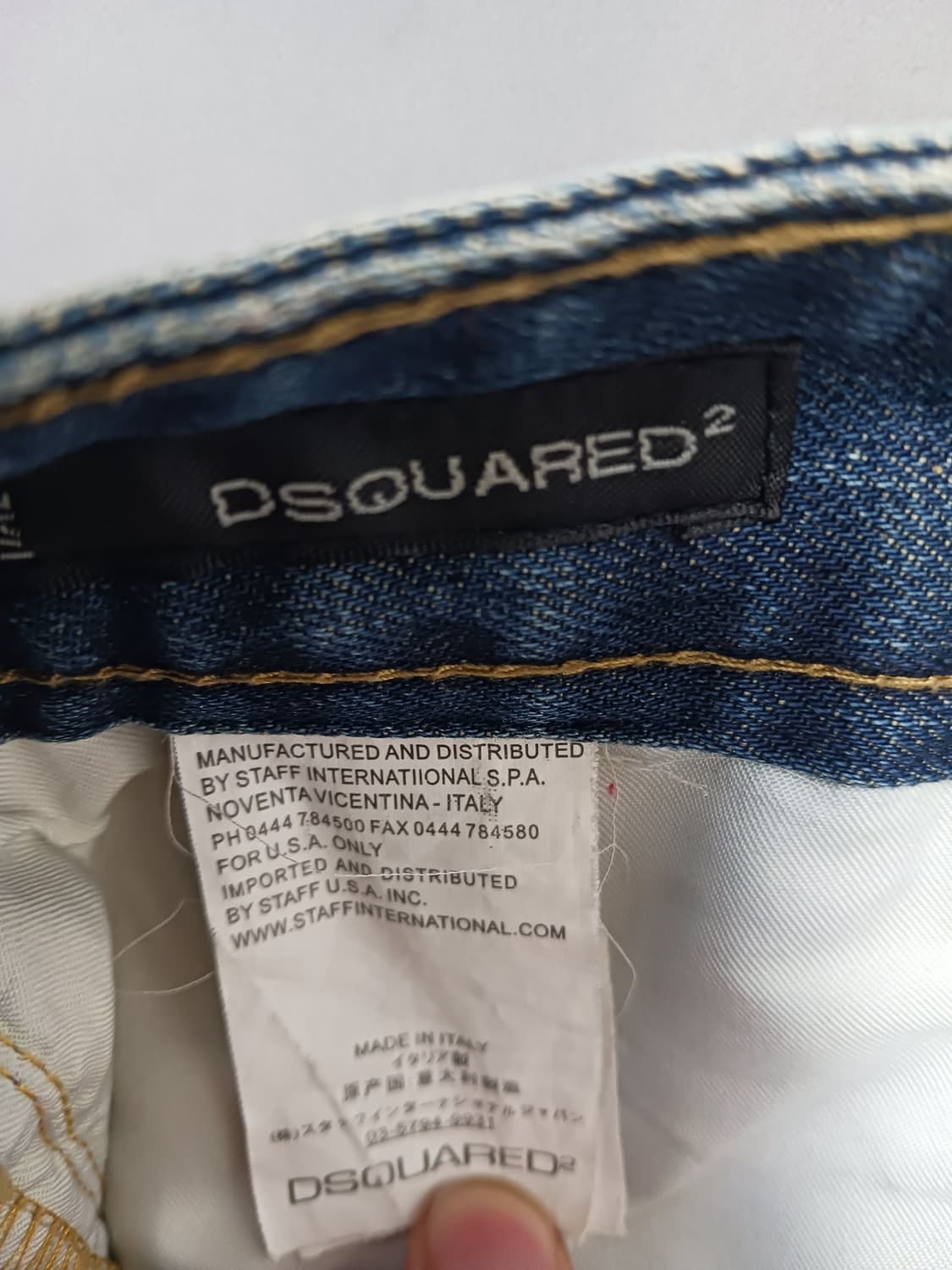 [36] 디스퀘어드2 콜마이너 바이커진 청바지 상품이미지10