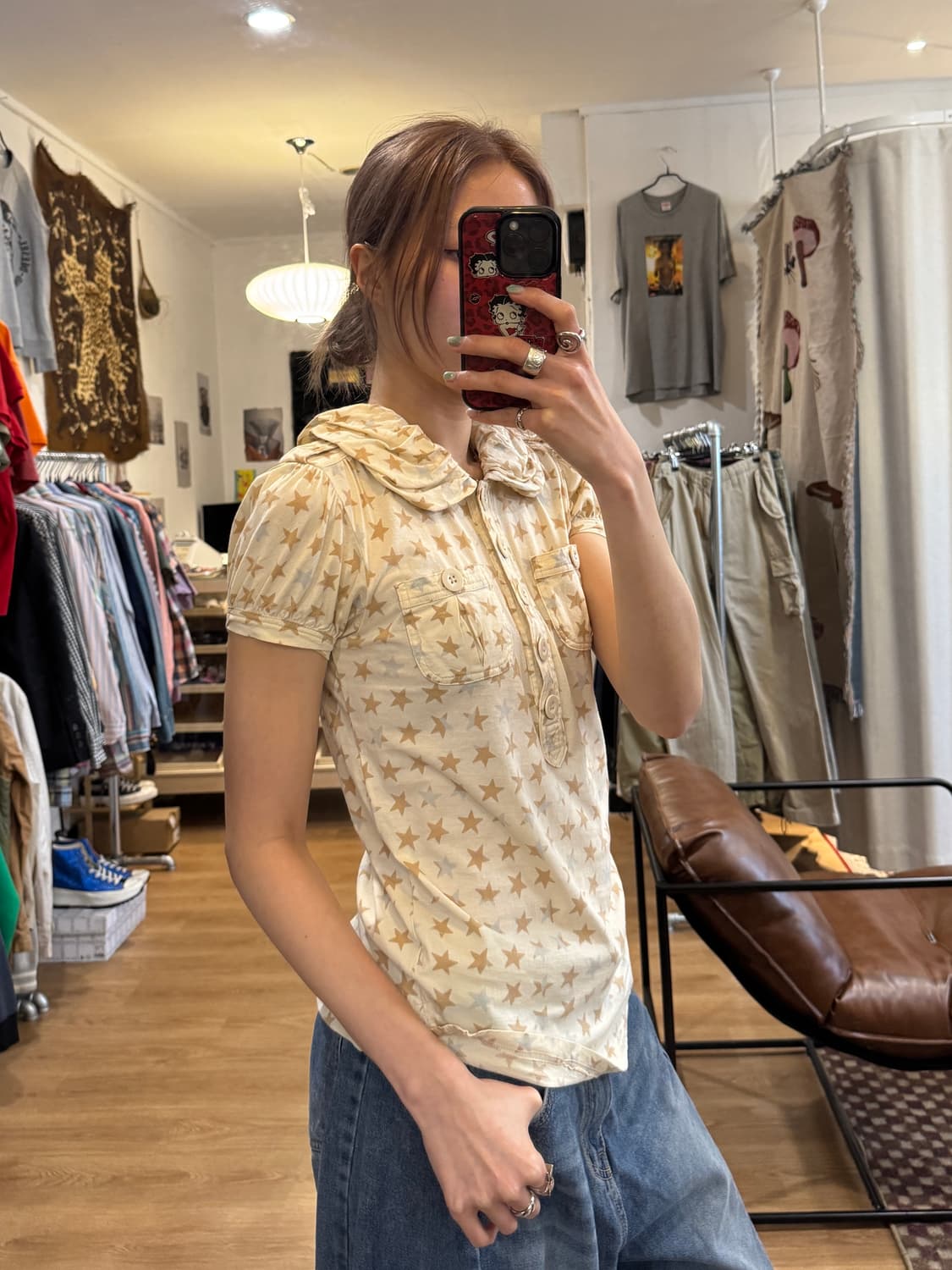 Marc by Marc jacobs 마크제이콥스 별 퍼프 슬리브리스 상품이미지1