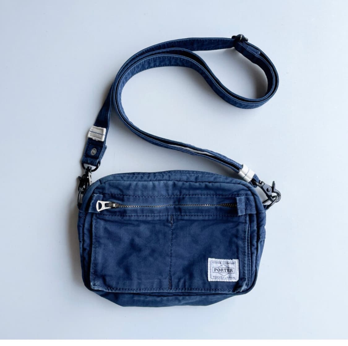 포터 클래식 인디고 코튼 숄더백 상품이미지3