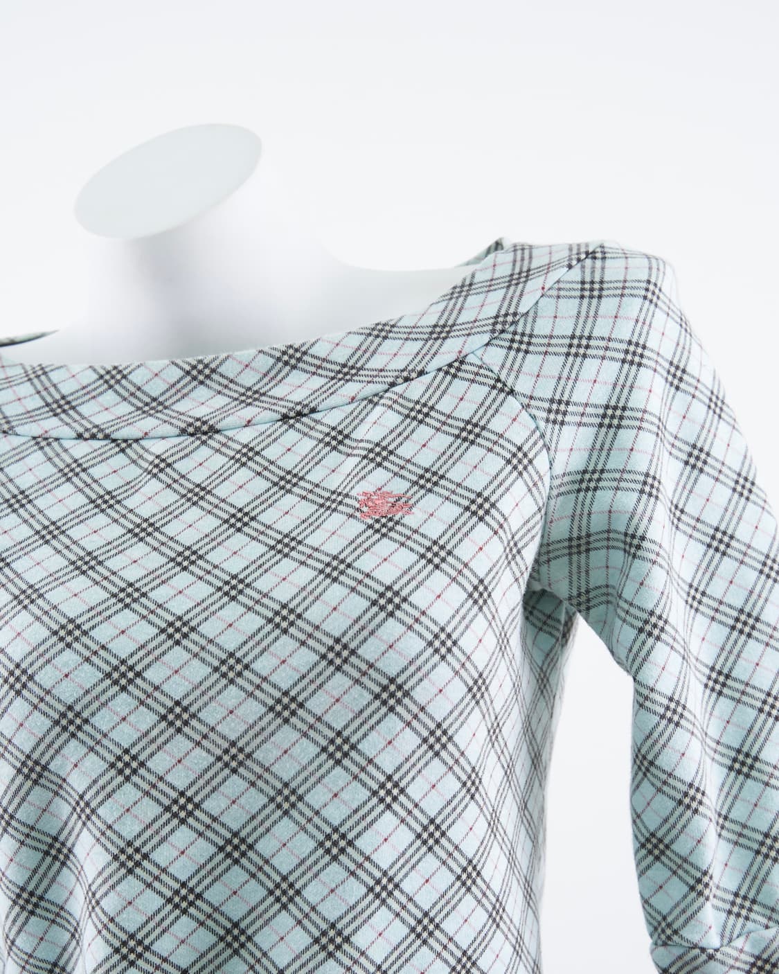 Burberry 블루라벨 스카이블루 긴팔 티셔츠 상품이미지4