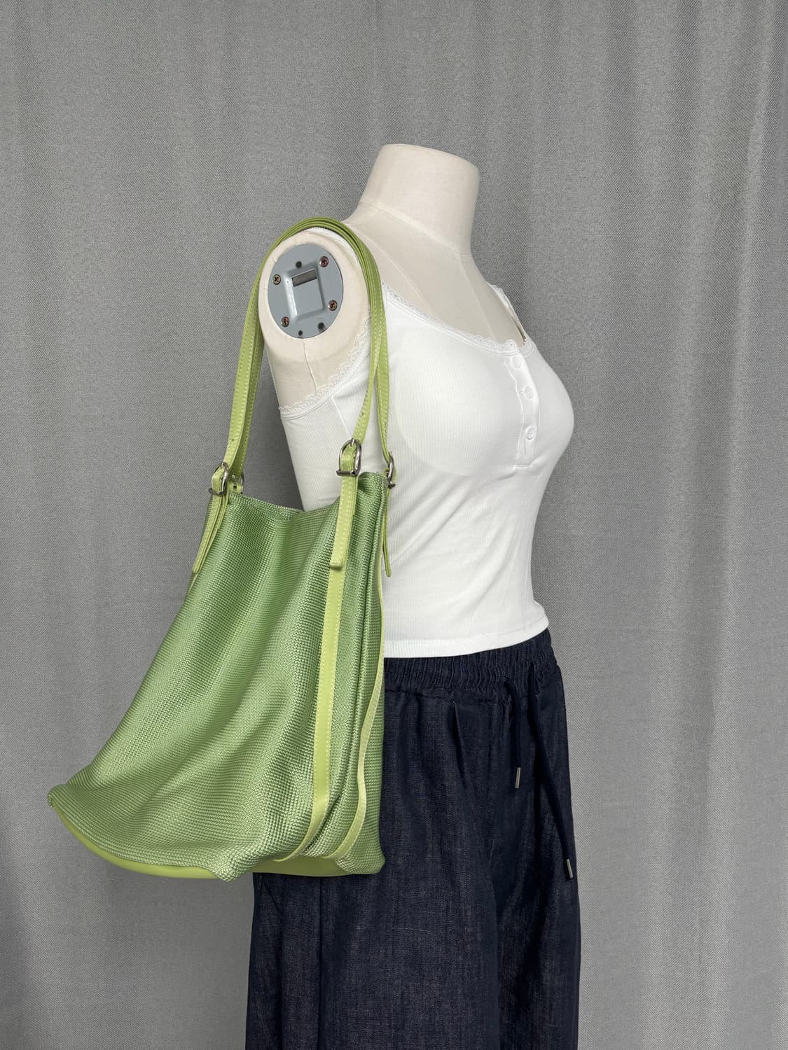 그로스 스트랩 루즈 숄더백 상품이미지7