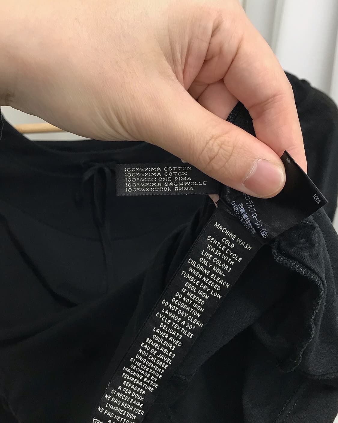 폴로 빅포니 후드 롱슬리브 긴팔티 상품이미지6