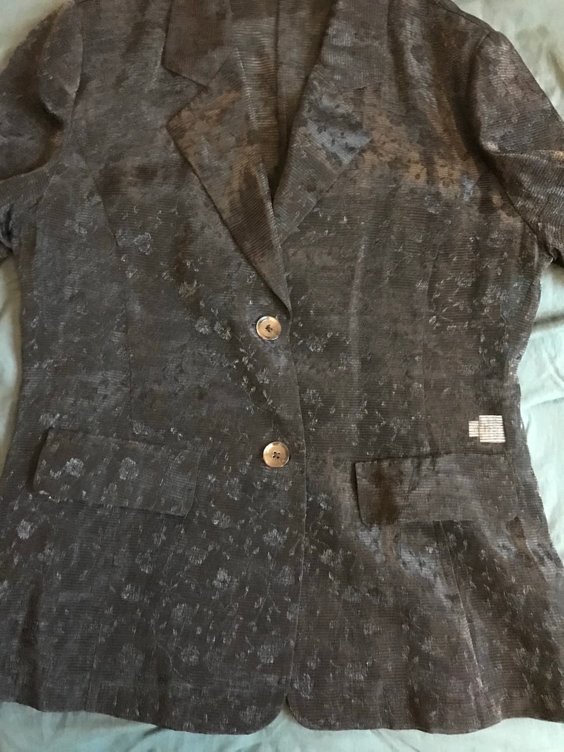 시스루 자카드 자켓 상품이미지3