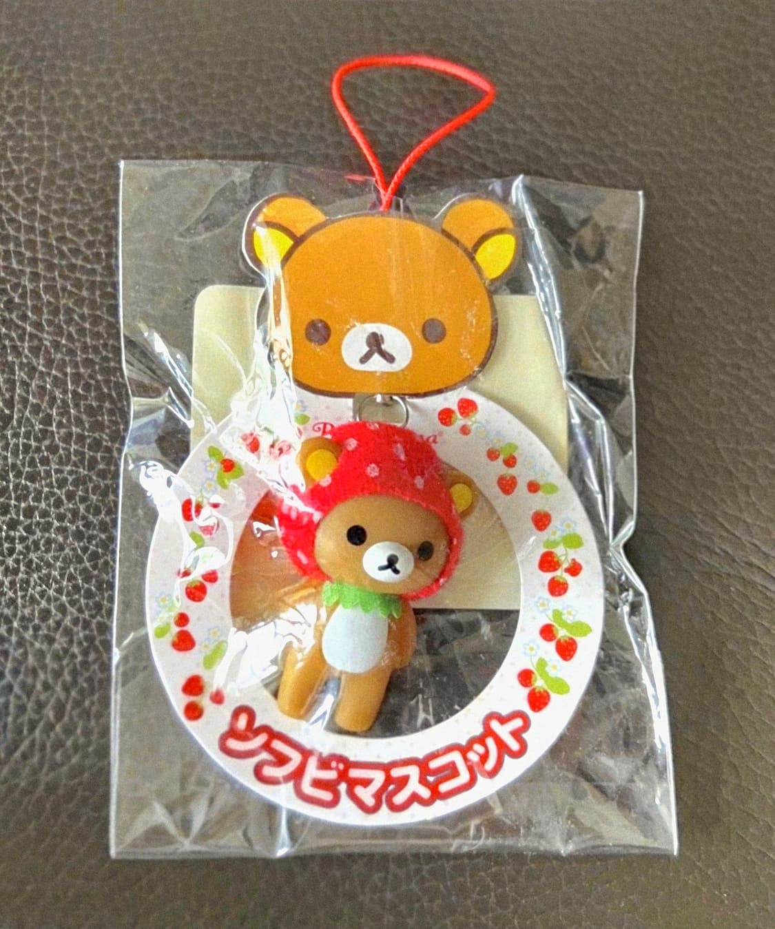 딸기 리락쿠마, 리락쿠마 스트랩 상품이미지1