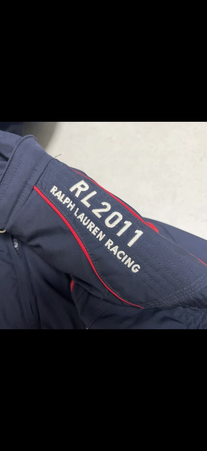 폴로 USA 레이싱팀 패딩점퍼자켓 네이비 L 상품이미지9