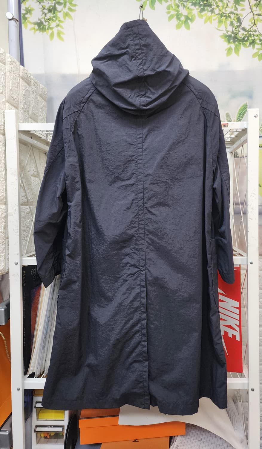 단톤 여성바람막이 55 후드 나일론코트 WM14 상품이미지2