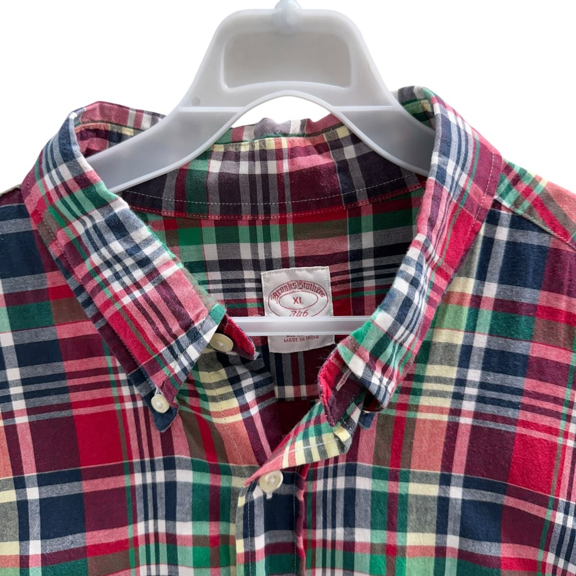 [XL] 브룩스브라더스 체크 셔츠 상품이미지5