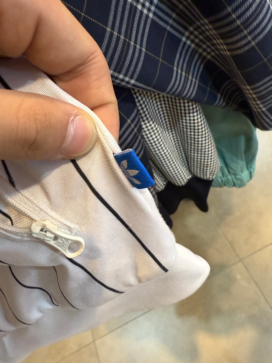 아디다스 파이어버드 유로파 스트라이프 트랙탑 져지 s 상품이미지6