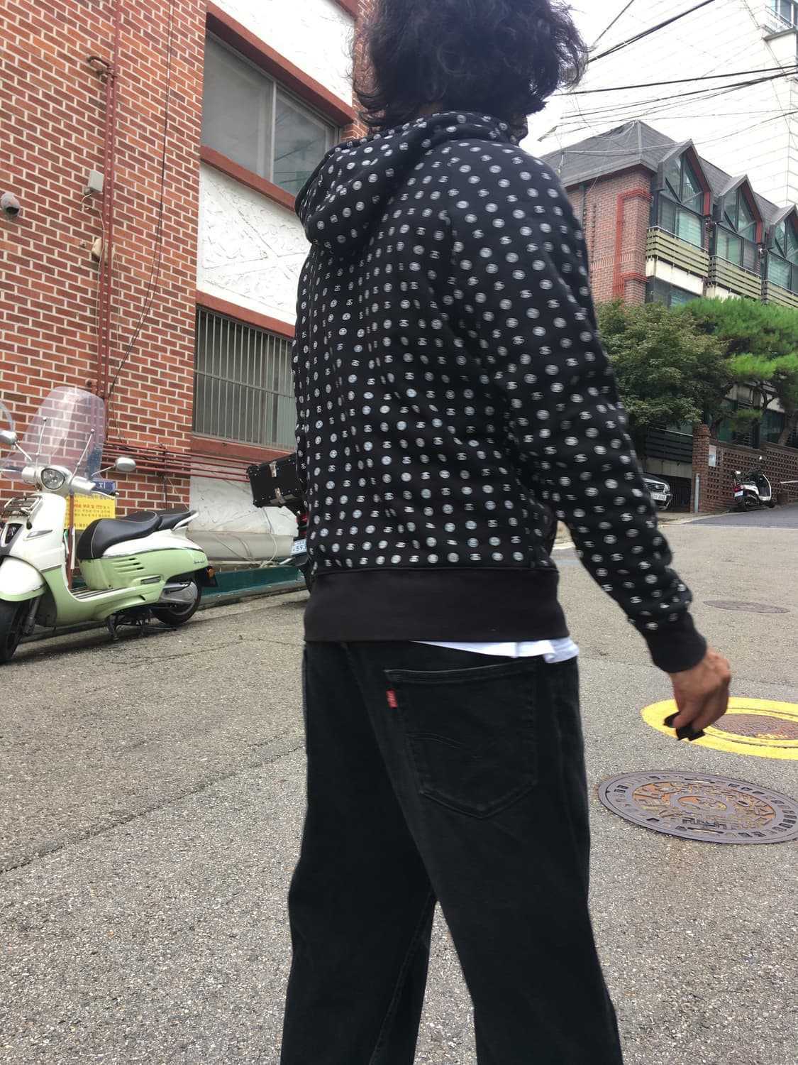 M) 90S STUSSY HOOD ZIP-UP 상품이미지4