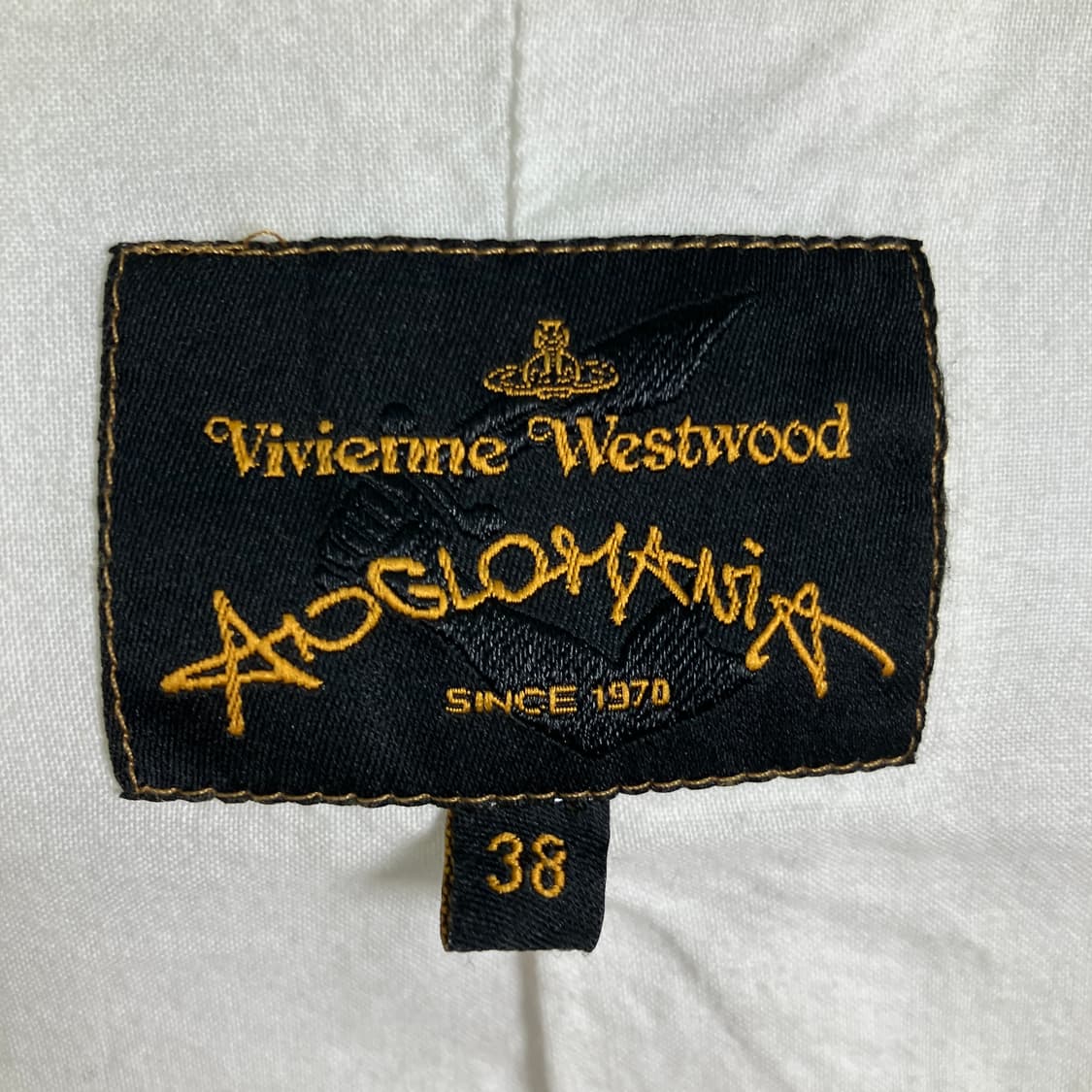 비비안웨스트우드 화이트 크롭 셔츠 자켓 38 상품이미지3