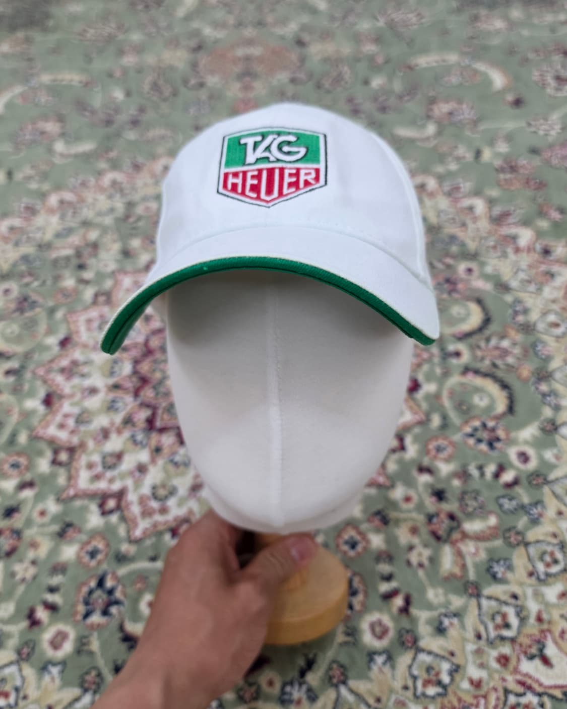 [최종할인] TAG HEUER 태그호이어 화이트 볼캡 free 상품이미지1