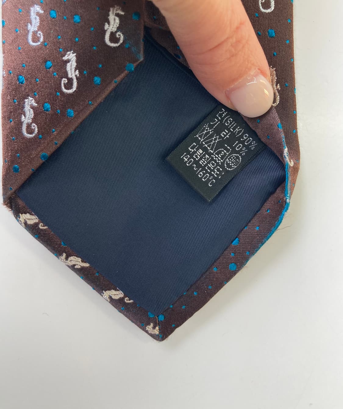 아쿠아스큐텀 넥타이 상품이미지5