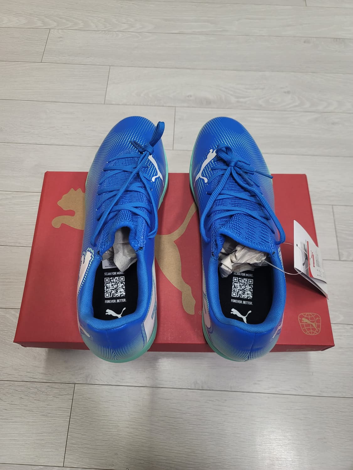 (285)푸마 풋살화 퓨처 7 플레이 TT[대전 직거래도 가능] 상품이미지7