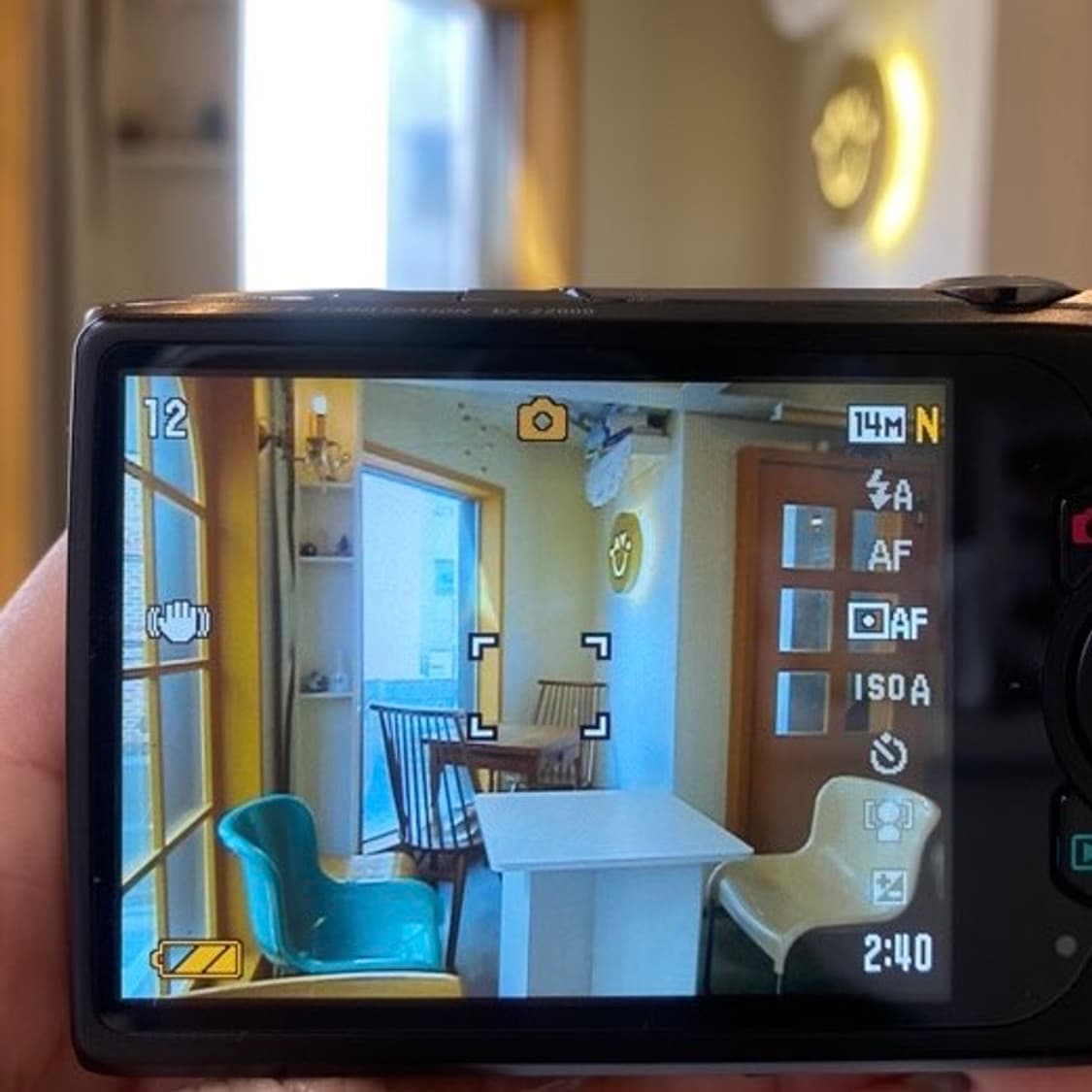 인물 메이크업모드)카시오 엑슬림 Z2000 블랙💝Casio Exilim 상품이미지10