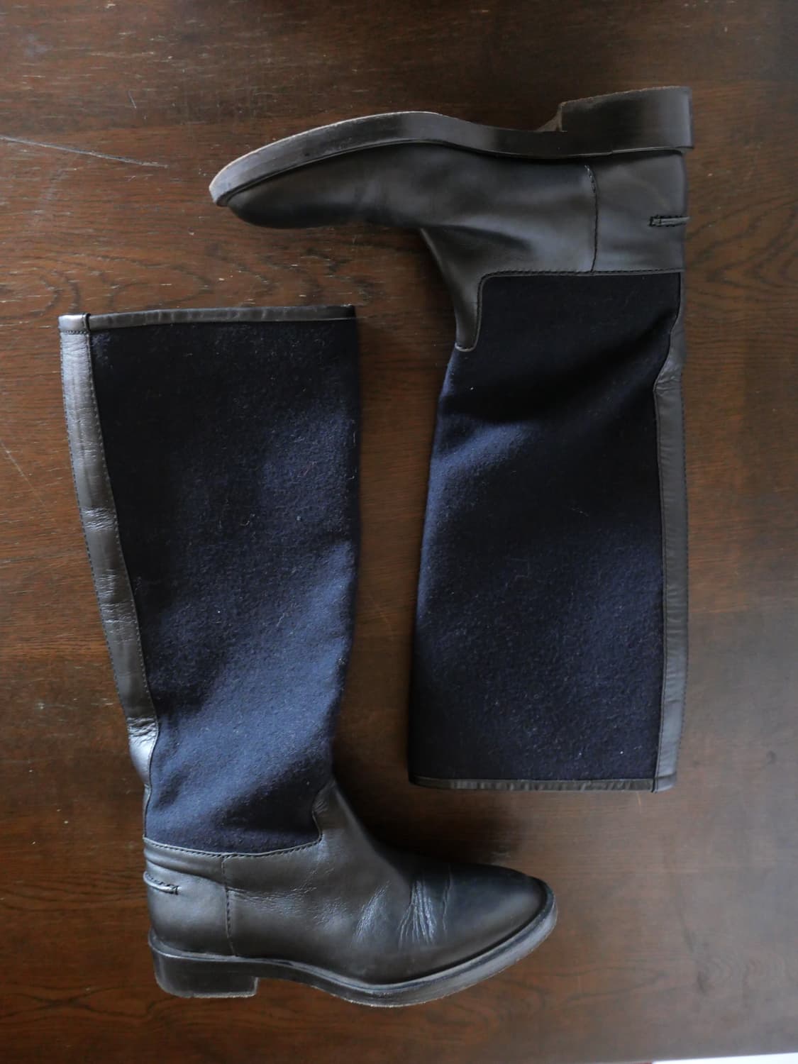 Véronique Branquinho Wool & Leather Boot 상품이미지2