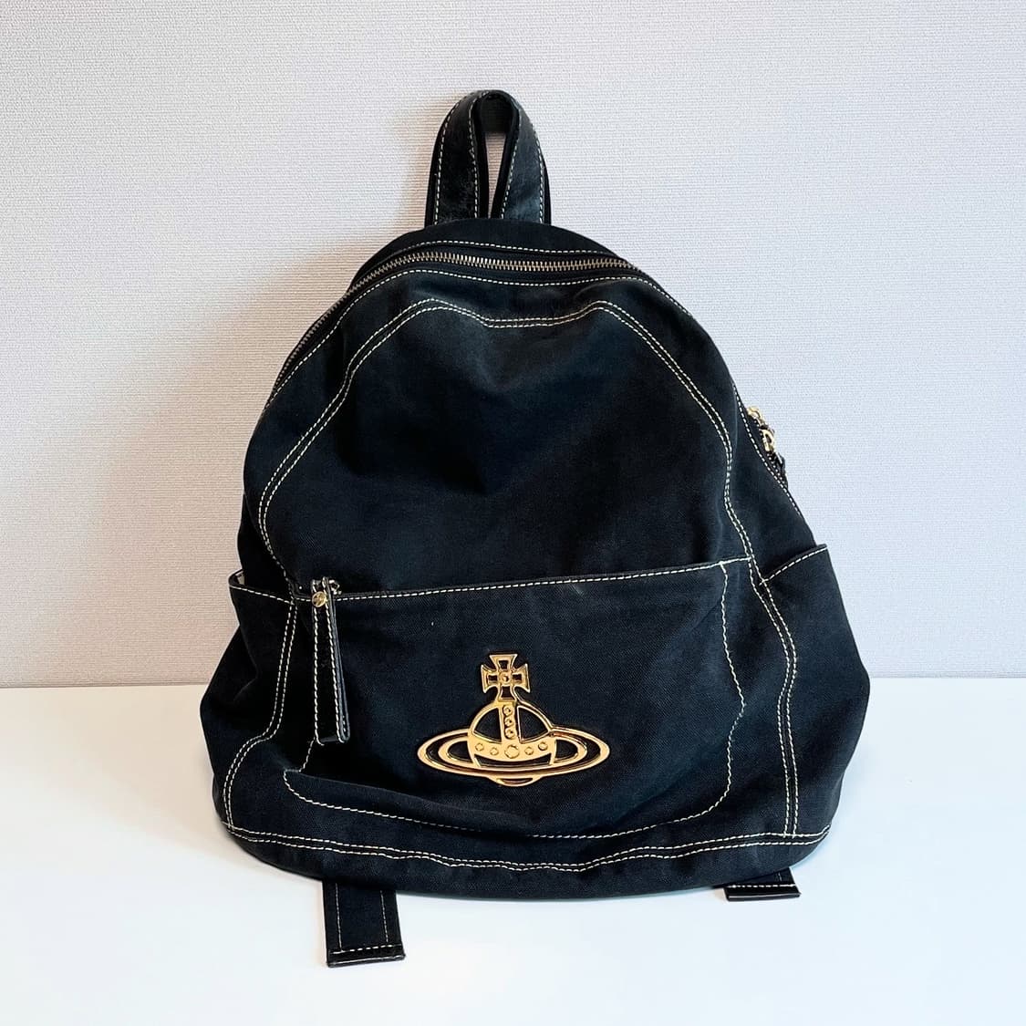 파워 정품 비비안 웨스트우드 코튼 백팩 상품이미지1