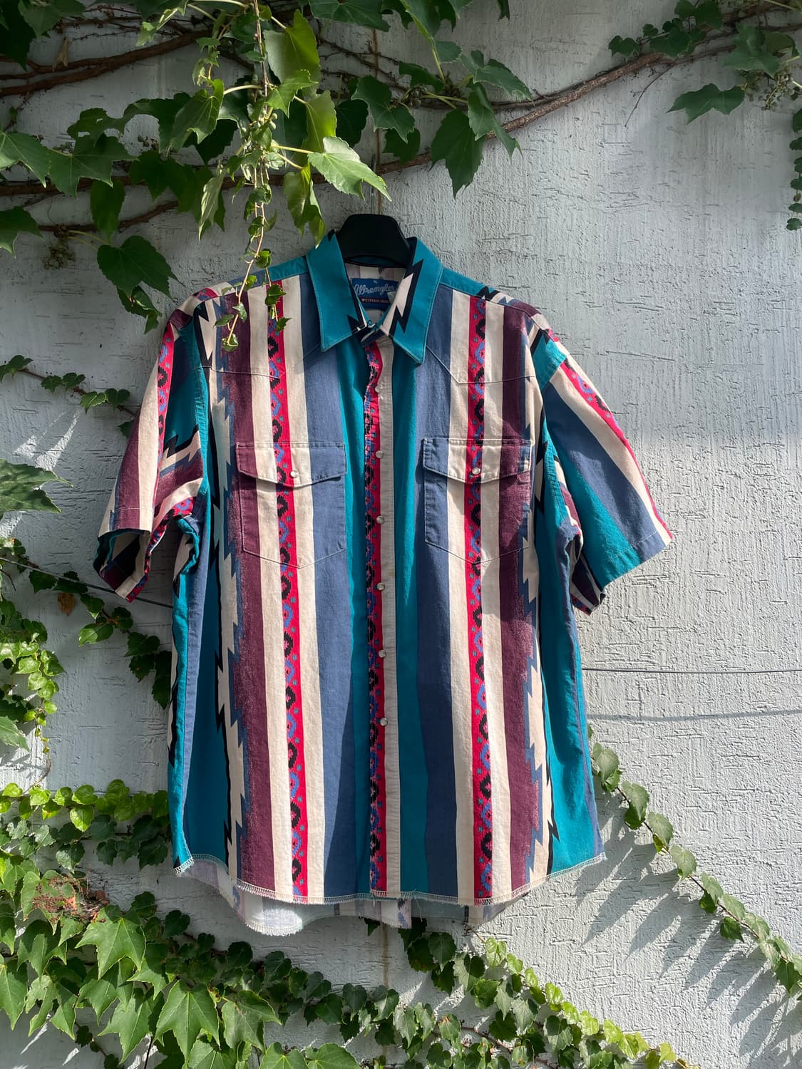 Wrangler vintage western shirt 상품이미지1