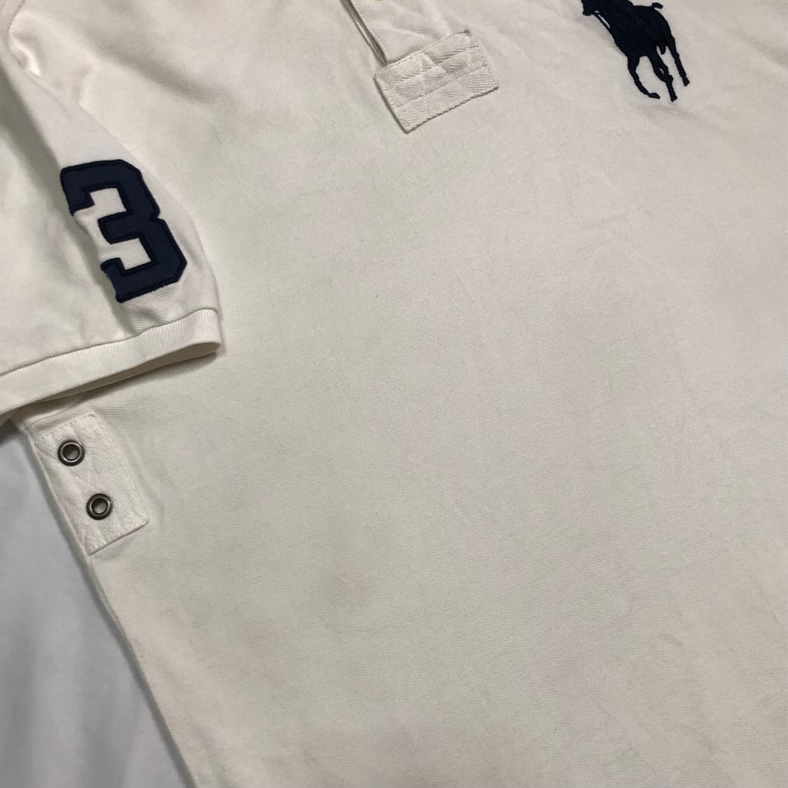 폴로 랄프로렌 빅포니 화이트 PK 카라티 상품이미지8