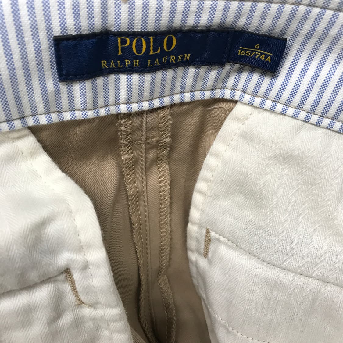 폴로 랄프로렌 치노 팬츠 베이지 6(W) 상품이미지6