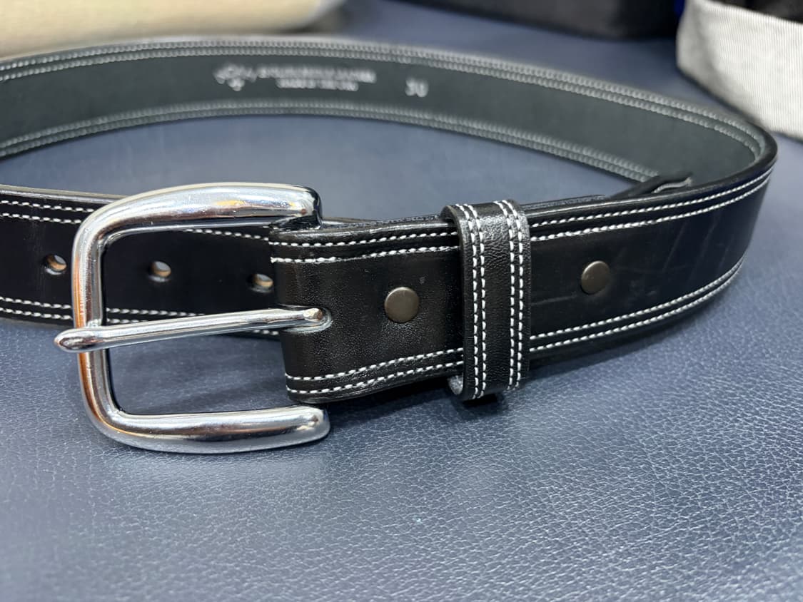 노아 NOAH 가죽 레더 벨트 블랙 30 상품이미지2